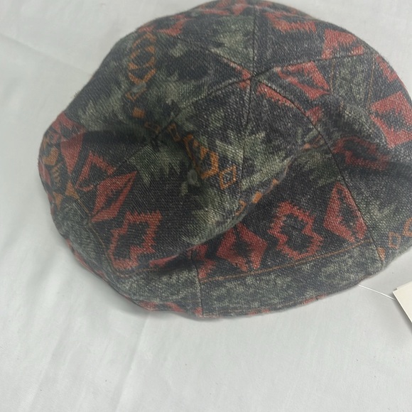 Double RRL Ralph Lauren Pure Linen Southwest Theme Men Hat Size L made in China - Picture 13 of 15